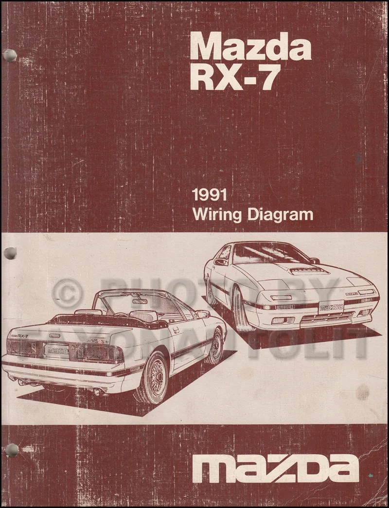 1991 Mazda Rx 7 Engine Diagram