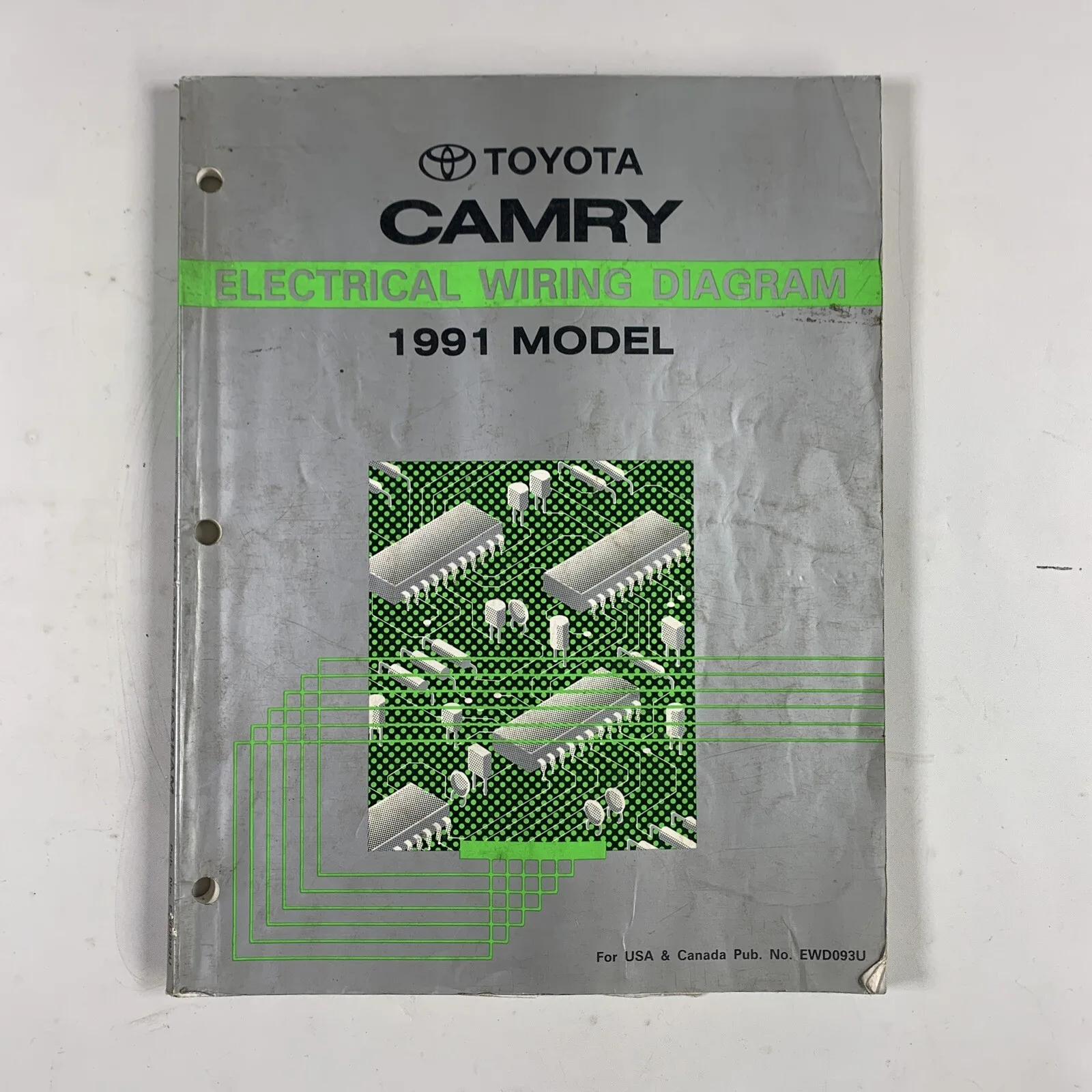 1991 Toyota Camry Electrical Wiring Diagram Manual Ubuy India