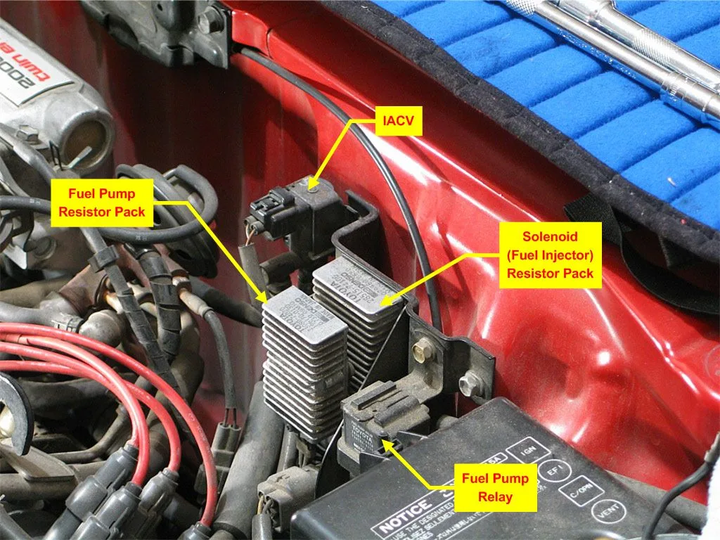 1991 Toyota Mr2 Fuel Pump Relay