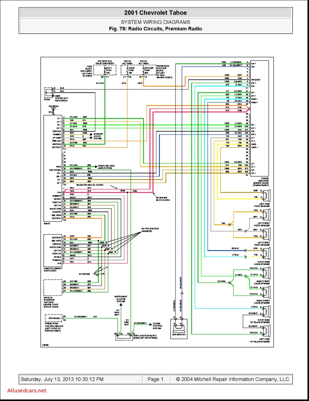 1992 Chevy 1500 Stereo Wiring Diagram