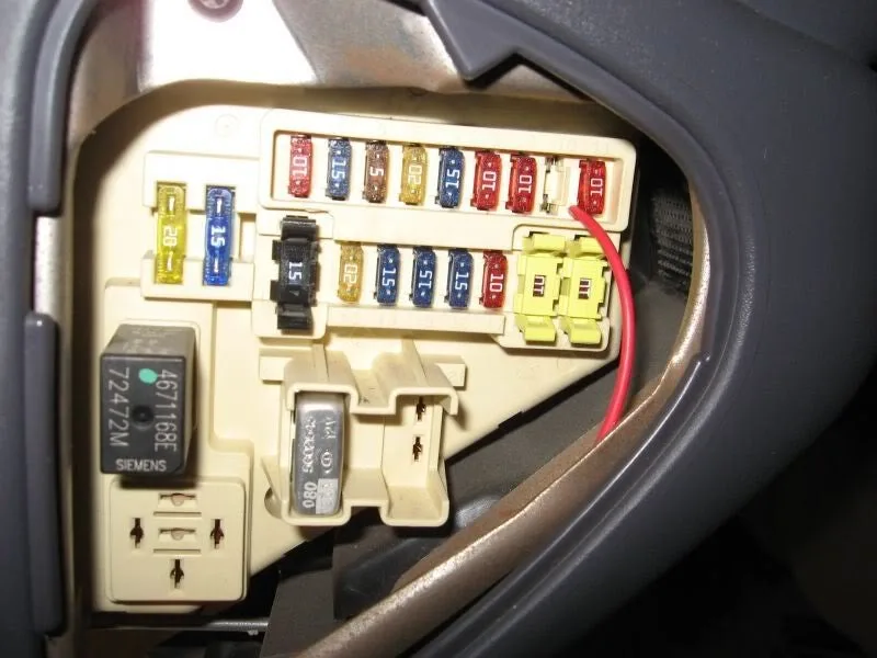 1992 Dodge Dakota Fuse Panel Diagram