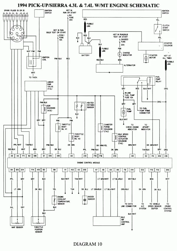 1993 Chevy Truck Radio Wiring Diagram