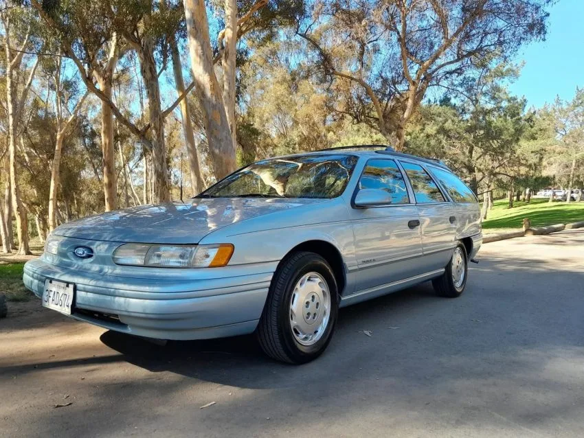 1993 Ford Taurus Gl Wagon With Just 49K Miles Up For Auction