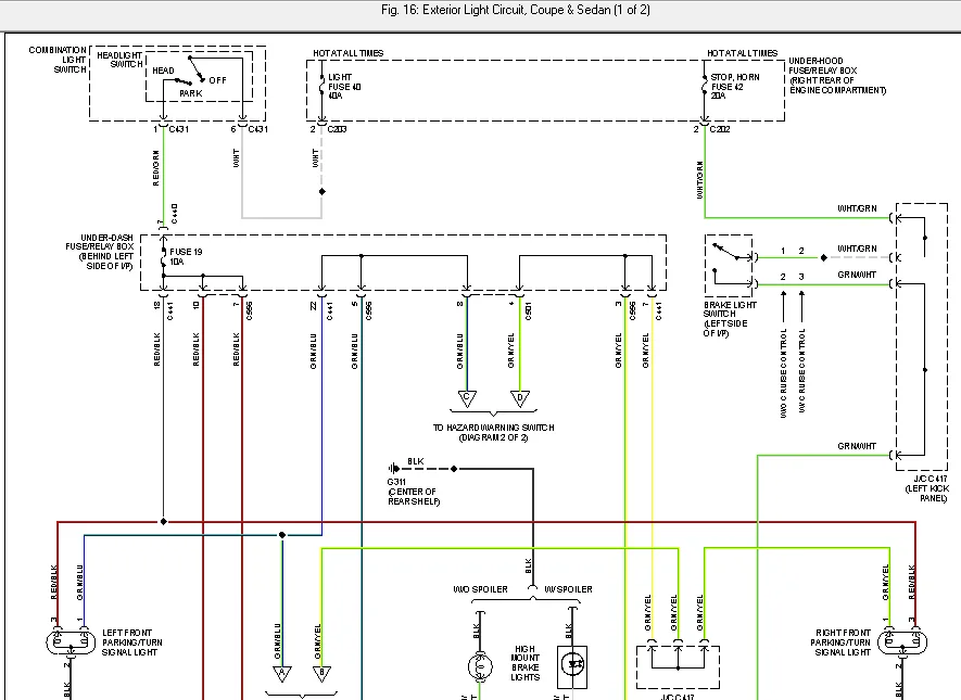 1994 Civic Wiring Diagram 94 Honda Civic Ex Radio Wiring Diagram 2002 Honda Civic Ex Stereo