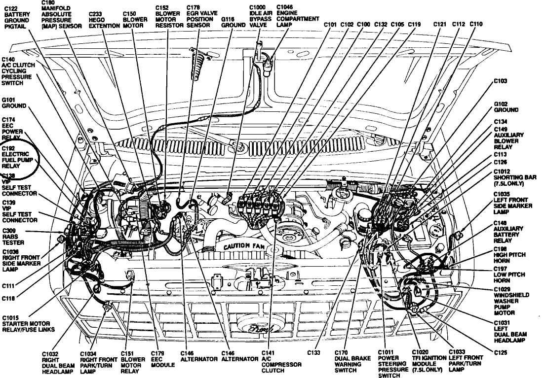 1994 Ford E350 Wiring Diagram