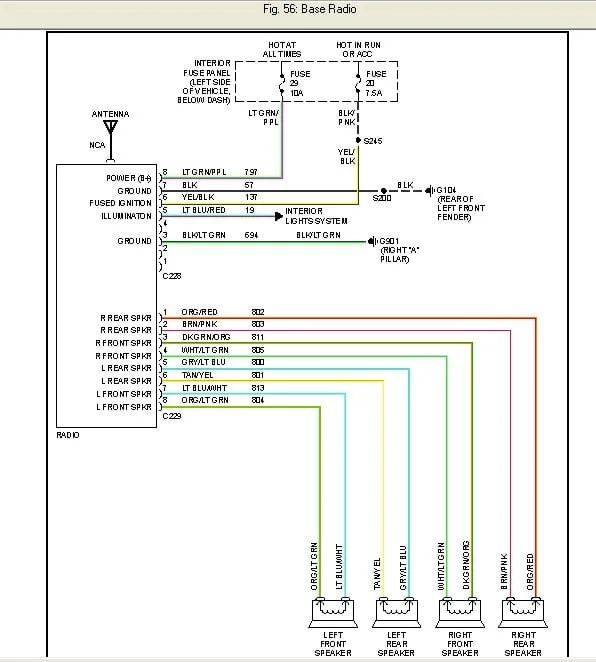 1994 Ford Explorer Stereo Wiring Diagram Pictures Wiring Diagram Sample