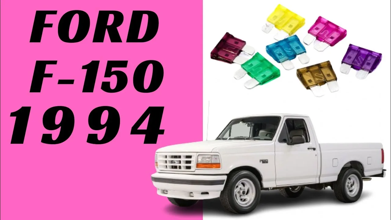 1994 Ford F150 Fuse Box Diagram