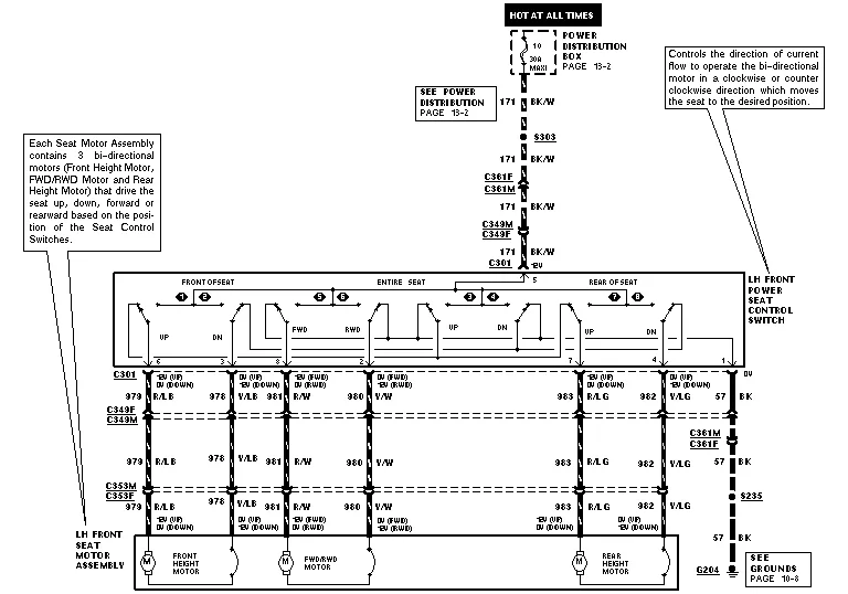 1994 Ford Mustang Power Seat Wiring Diagram Diagram Ear