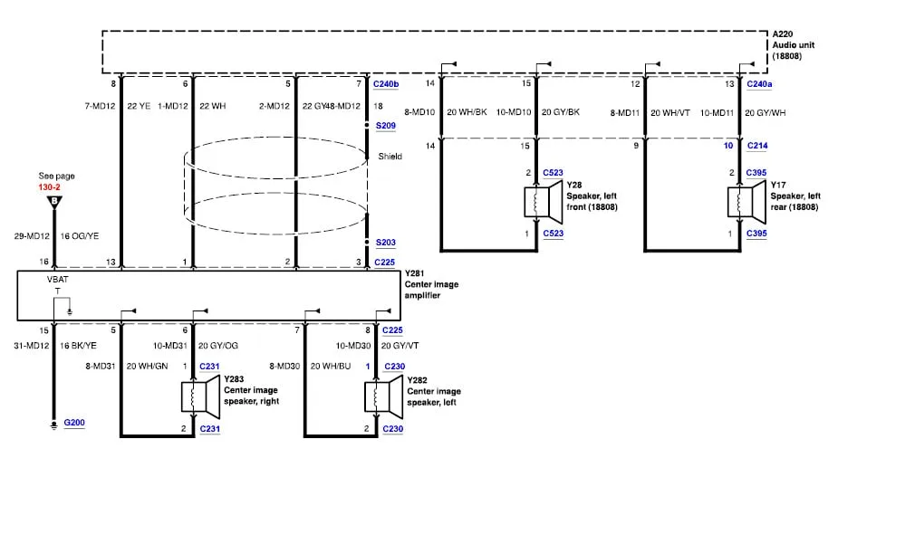 1995 Ford Thunderbird Stereo Wiring Diagram