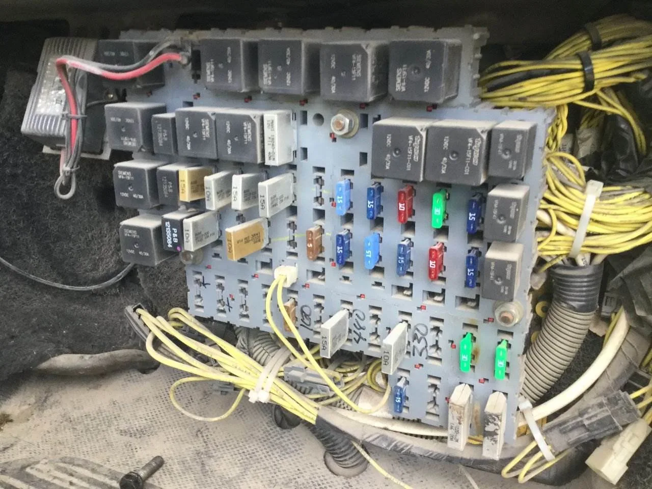 1995 Freightliner Fl60 Fuse Panel Diagram