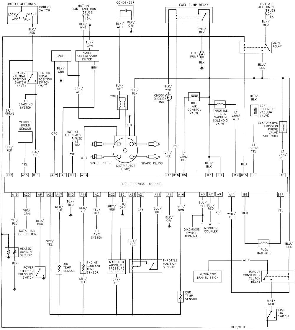 1995 Geo Tracker Wiring Diagram Thelowlows