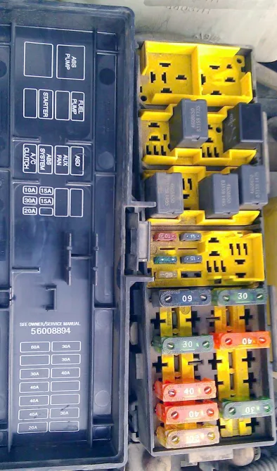 1995 Jeep Wrangler Yj Fuse Box Diagram Large Discount