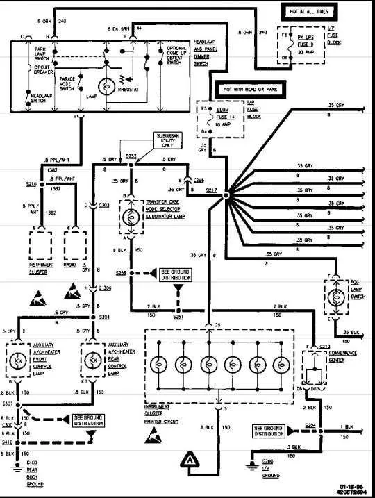 1996 Chevy Truck Stereo Wiring Diagram