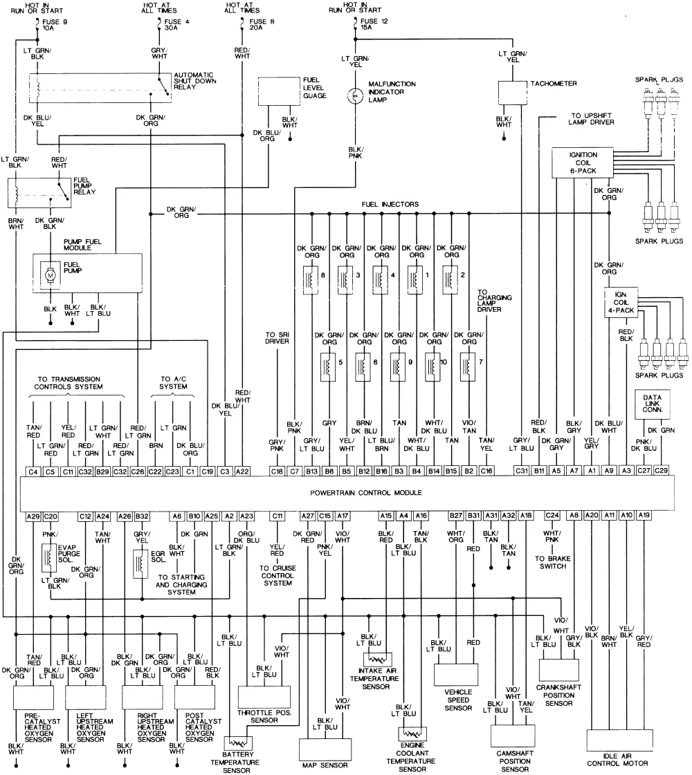 1996 Dodge Ram Pcm Wiring Diagram