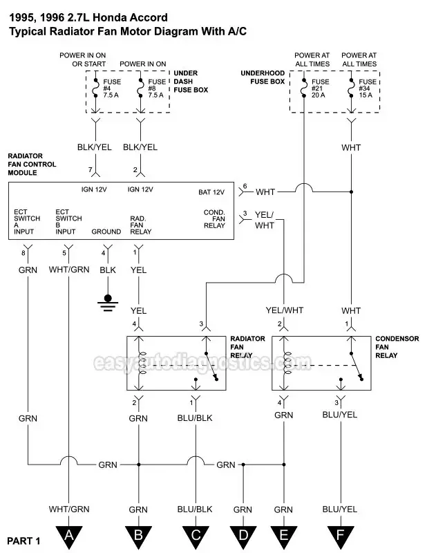 1996 Honda Accord Ignition Switch Wiring Diagram Wiring Diagram