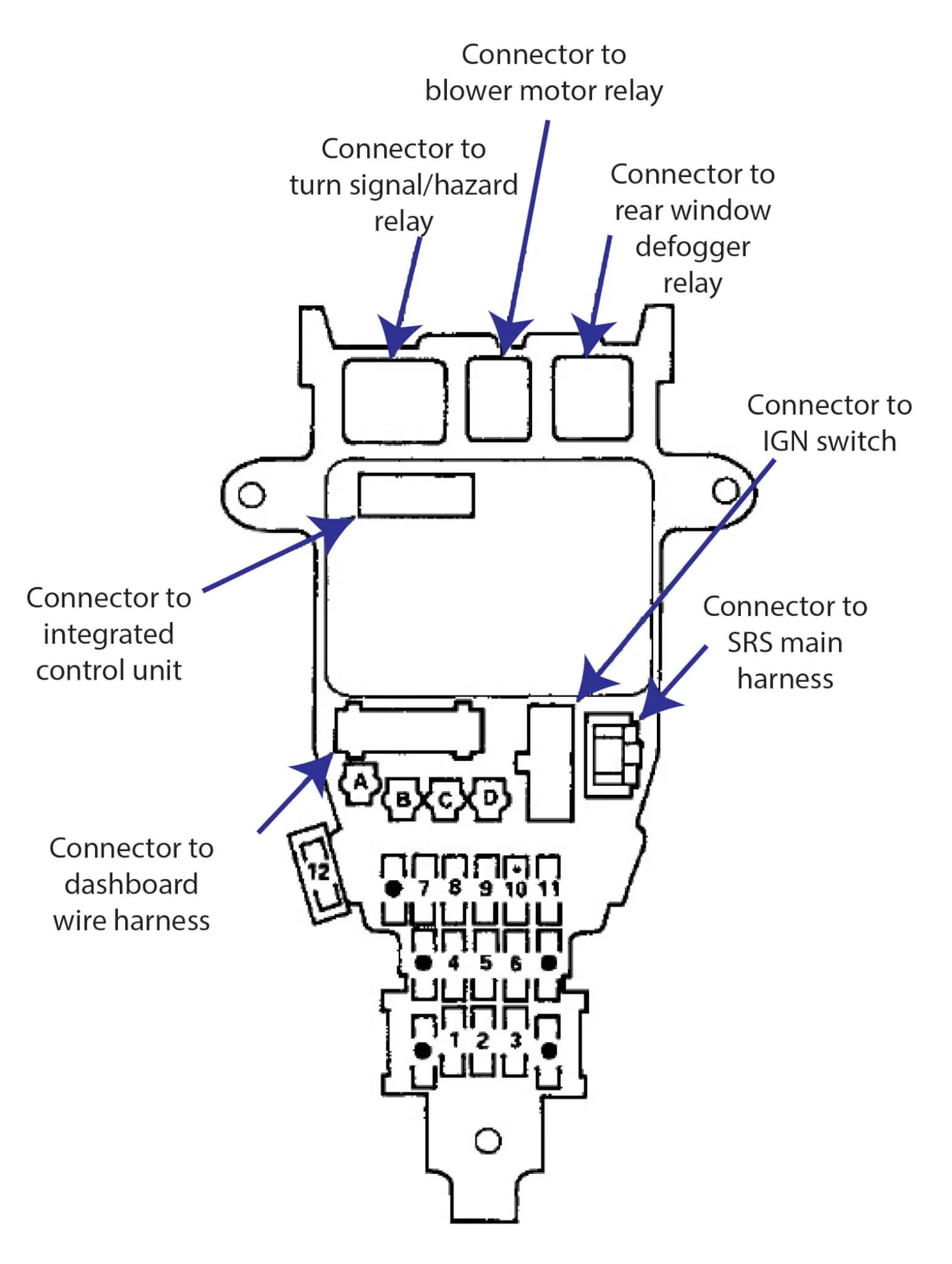 1996 Honda Accord Ignition Switch Wiring Diagram Wiring Diagram