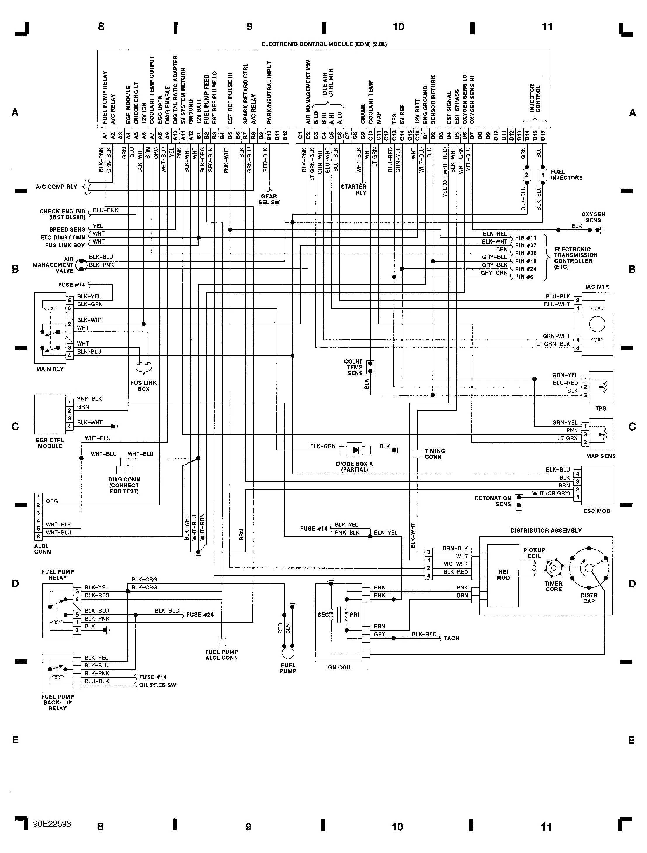 1996 Isuzu Rodeo Wiring Diagram Wiring Diagram
