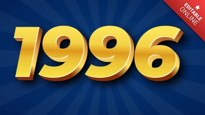 1996 Text Effect Generator