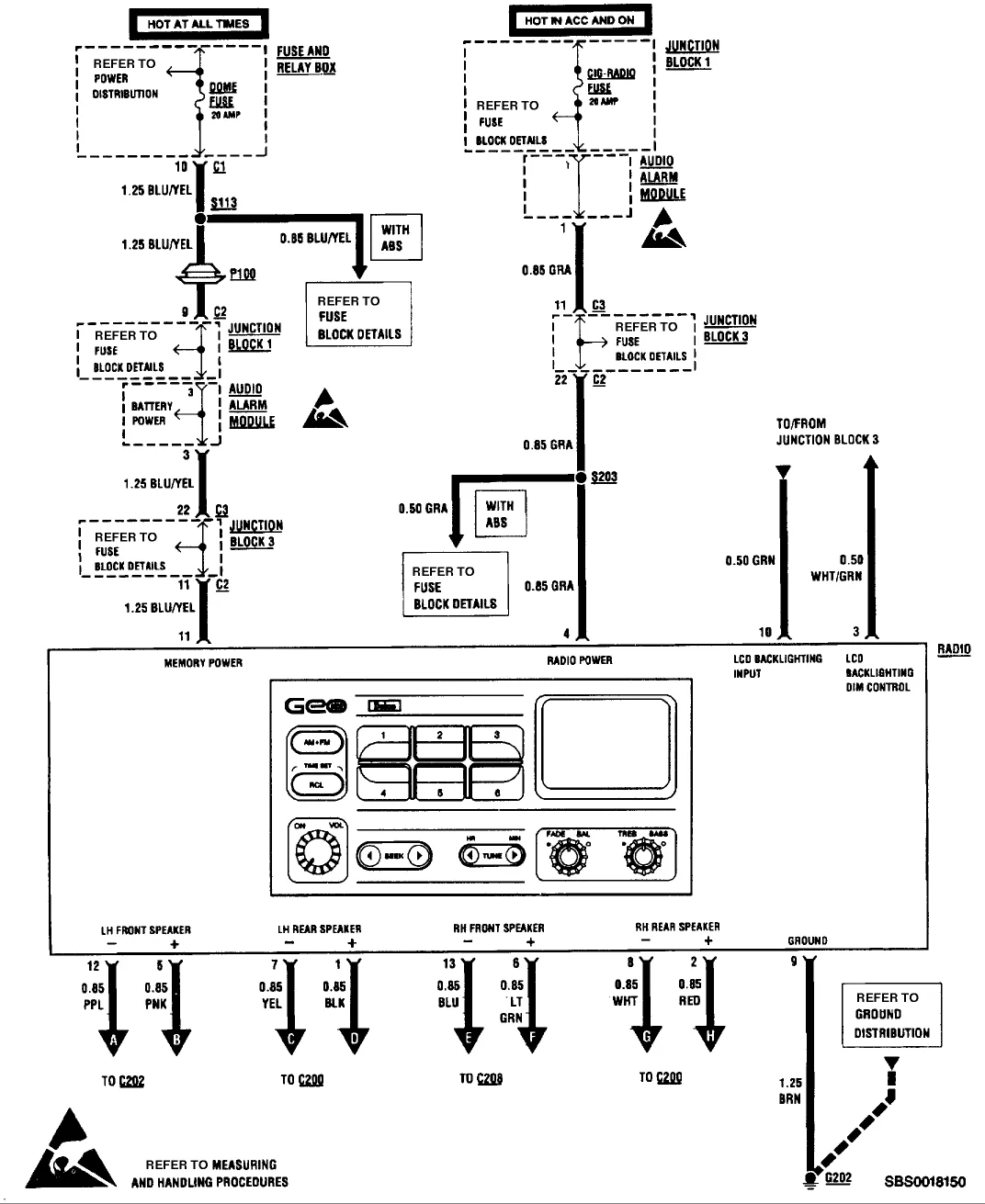1996 Toyota Camry Radio Wiring Diagram Collection
