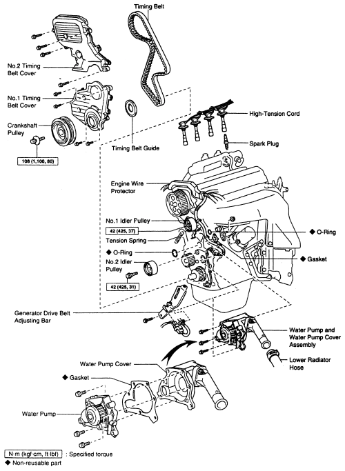 1996 Toyota Rav4 Engine Diagram