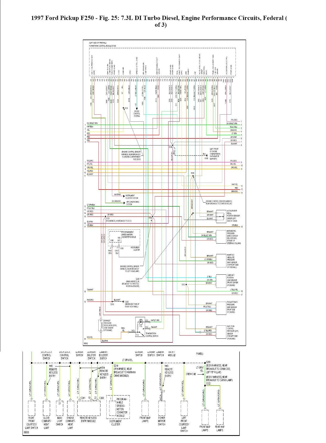 1997 7 3 Powerstroke Glow Plug Relay Wiring Diagram Database