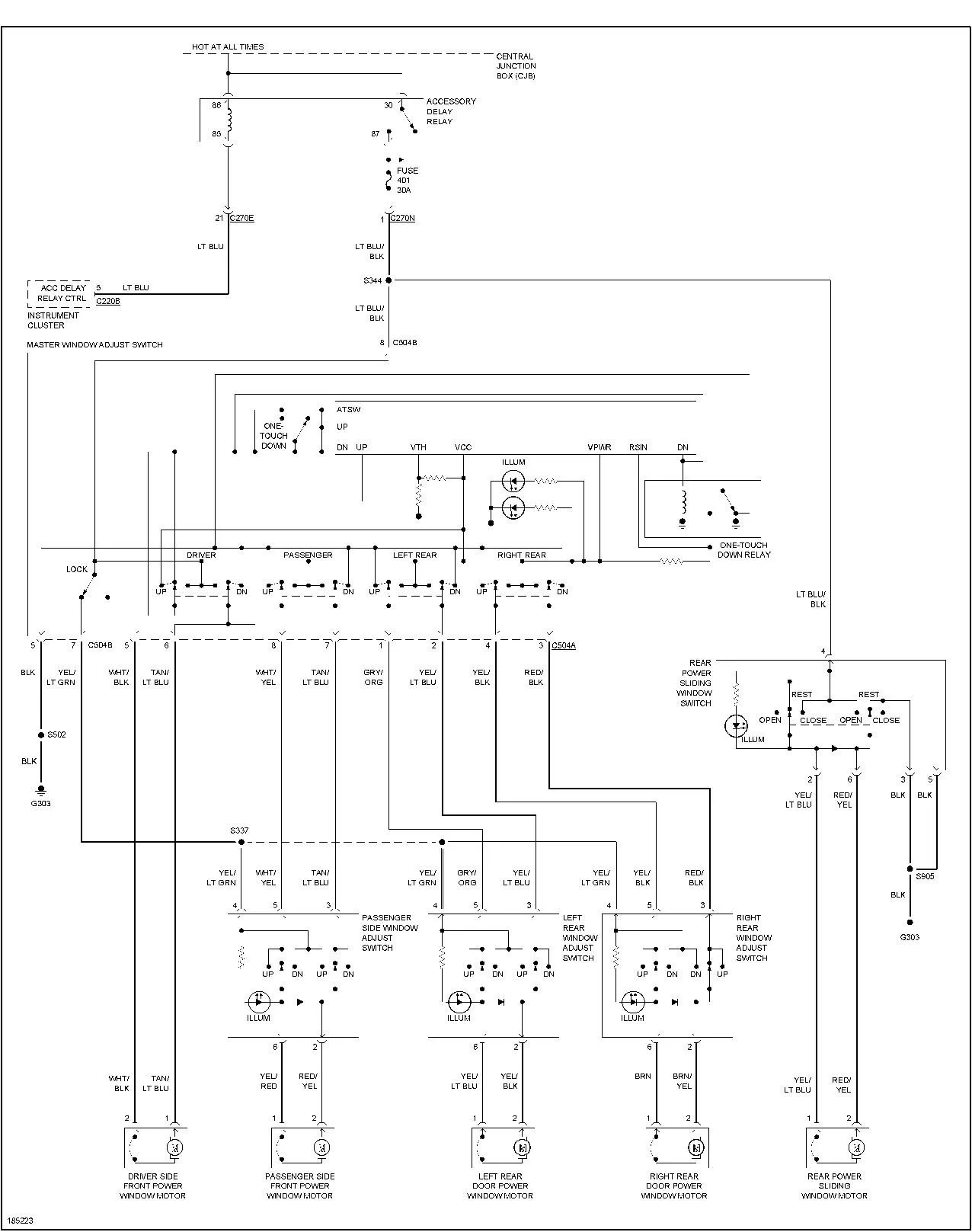 1997 F150 Power Window Wiring Diagram Wiring Diagram And Schematic