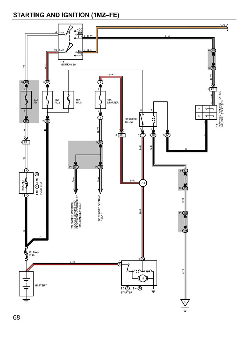 1997 Toyota Camry Wiring Diagram Pdf Wiring Diagram And Schematic