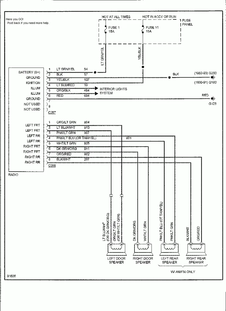 1998 Ford Explorer Wiring Diagram Database