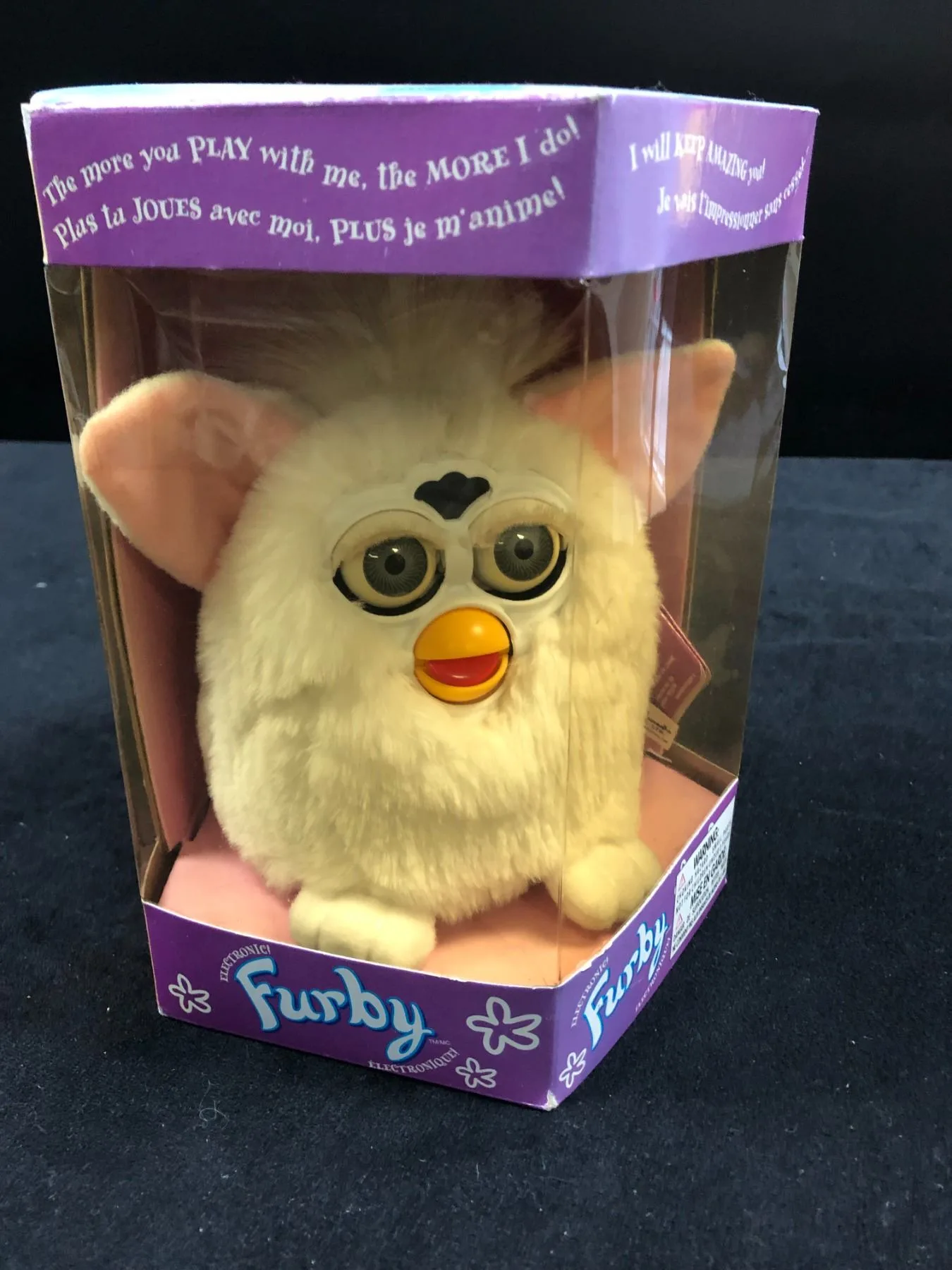 1998 Original Furby In Box Never Opened