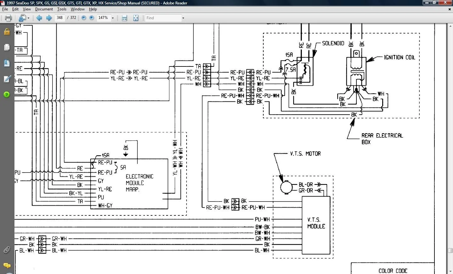1998 Seadoo Gtx Limited Wiring Diagram Wiring Diagram