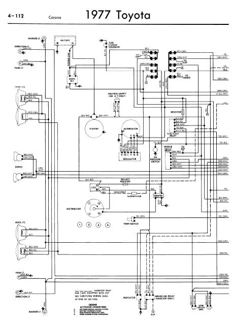1998 Toyota Camry Electrical Wiring Diagram Manual Images