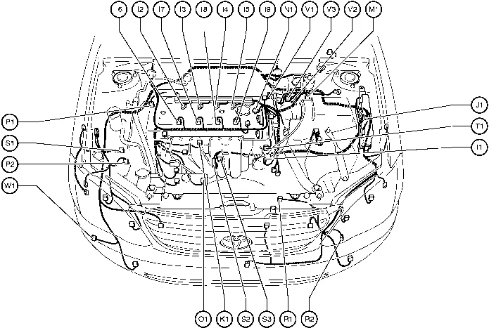 1998 Toyota Corolla Engine Diagram