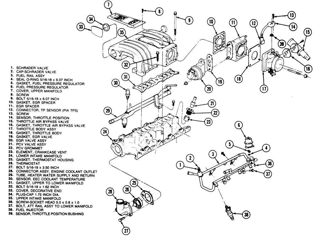 1999 Ford Mustang Fuel System Diagram