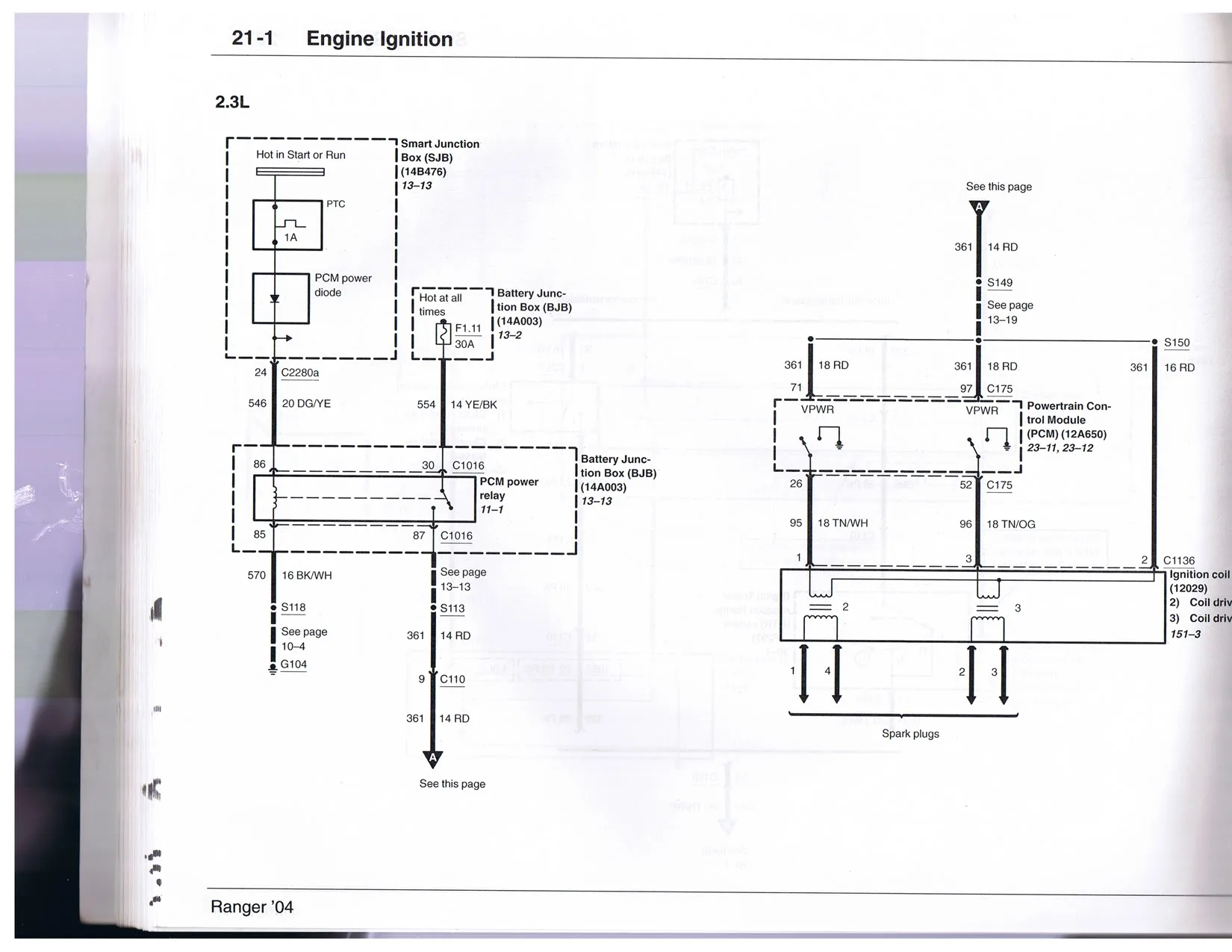 1999 Ford Ranger Wiring Diagram Free Wiring Digital And Schematic