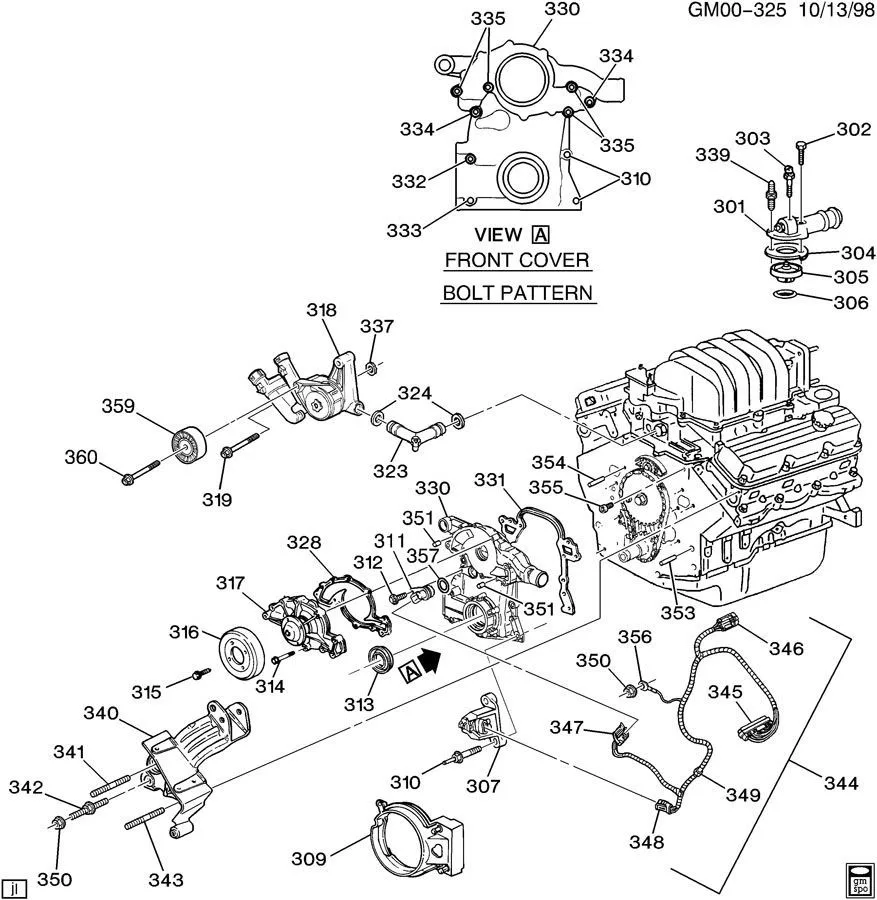 1999 Grand Prix Engine Diagram