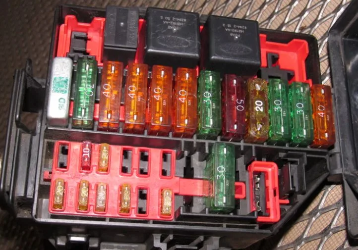 1999 Mustang Fuse Panel Diagram