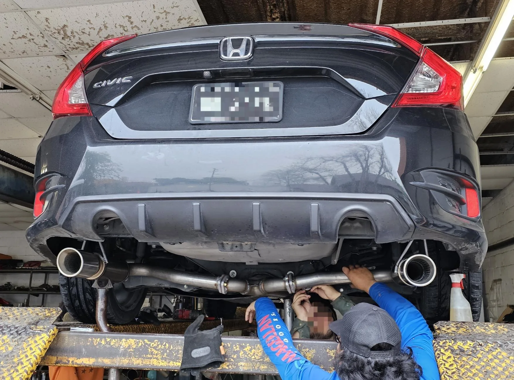 2 0 Civic Lx Exhaust 2016 Honda Civic Forum 10Th Gen Type R Forum Si Forum