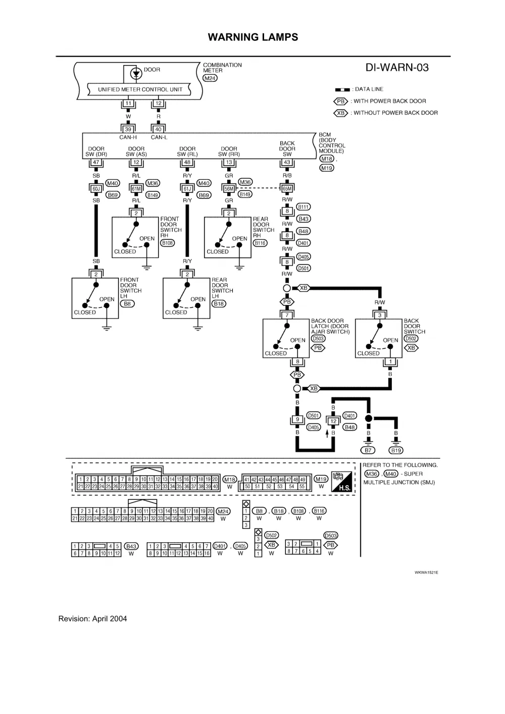 2 Infiniti Wiring Diagram Driver Side 1996 Infiniti I30 3 0L Mfi Dohc 6Cyl Repair Guides