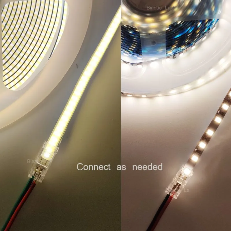 2 Pin 5Mm Cob Connectors For Dual Color Dimmable Ws2812