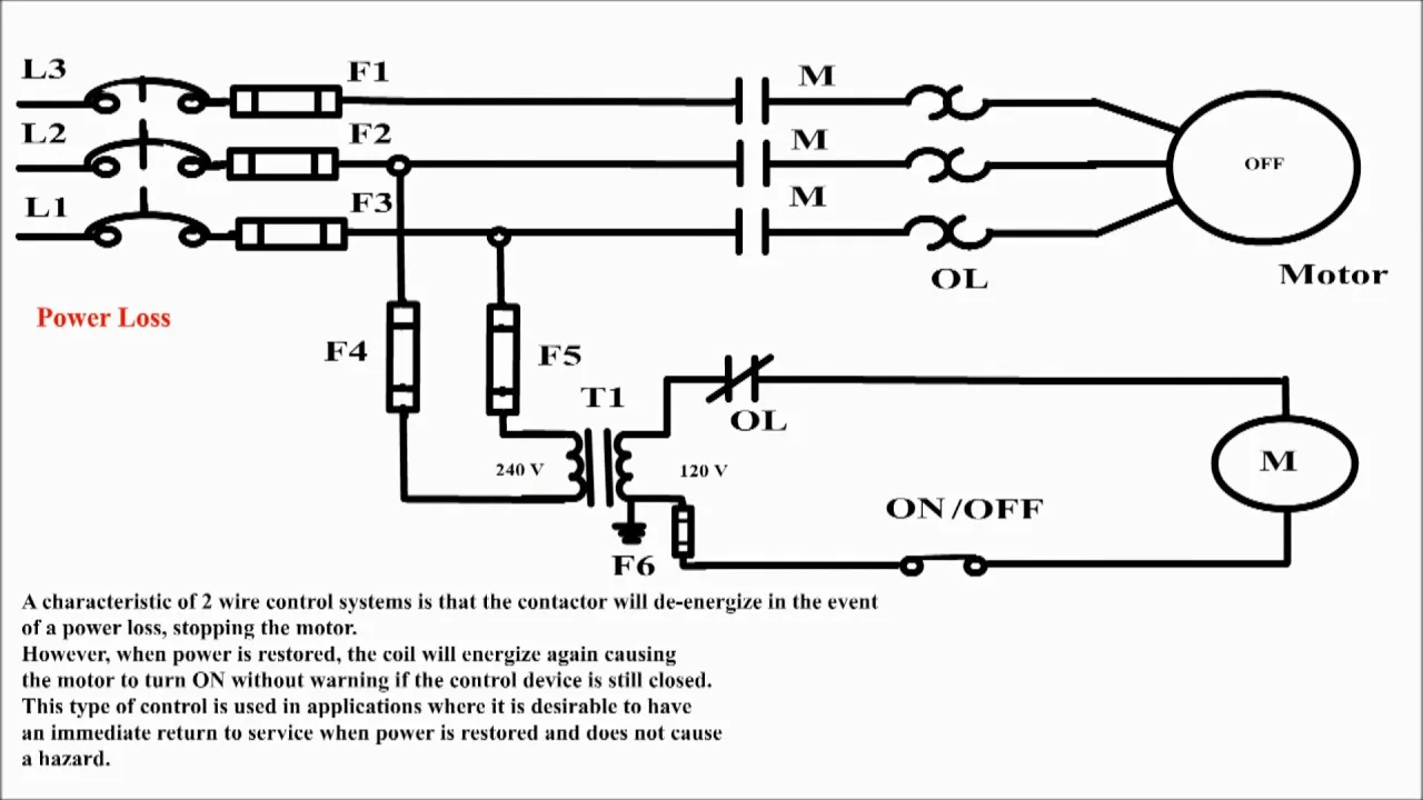 2 Wire Control Circuit Diagram