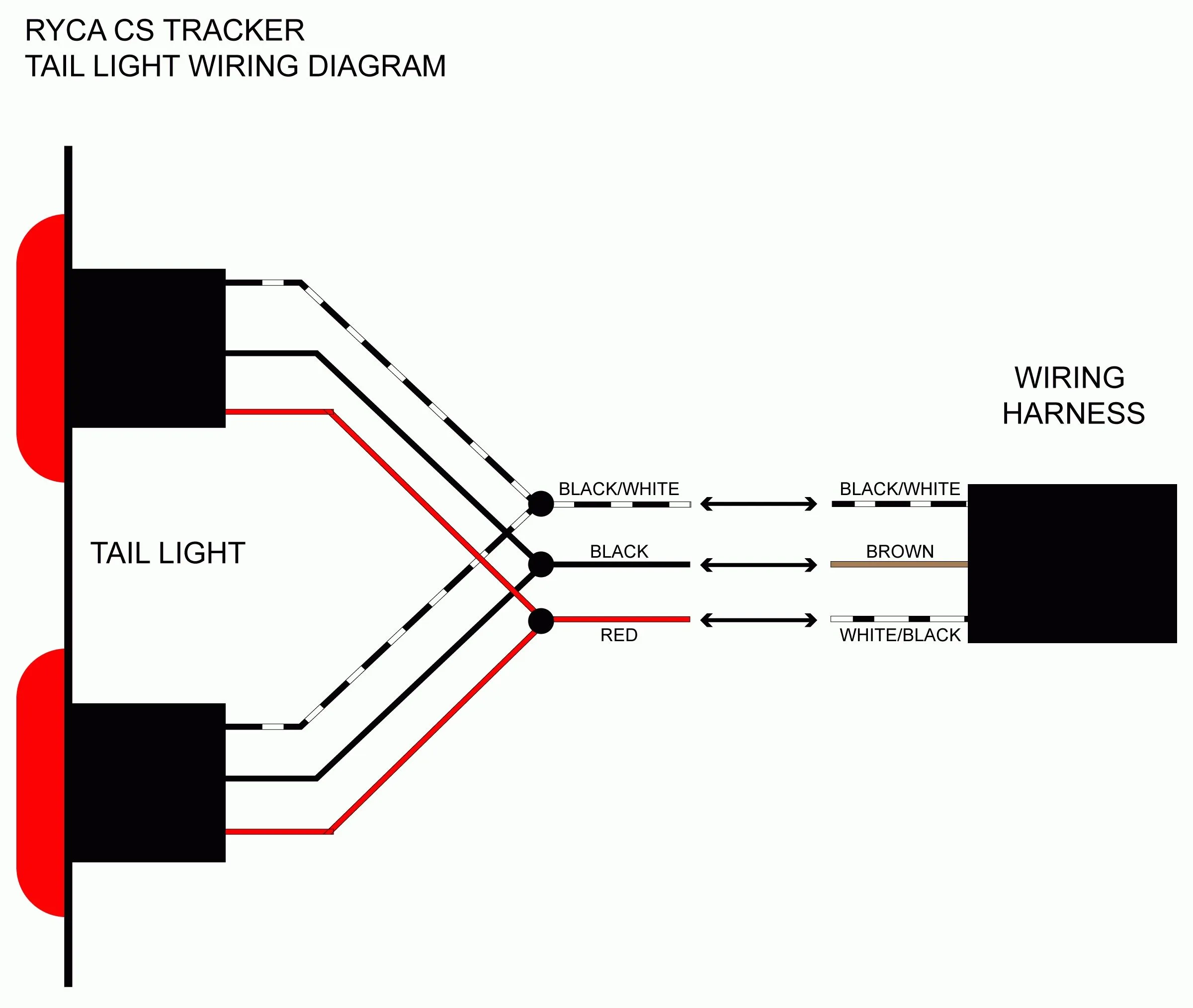 2 Wire Led Light Wiring Diagram