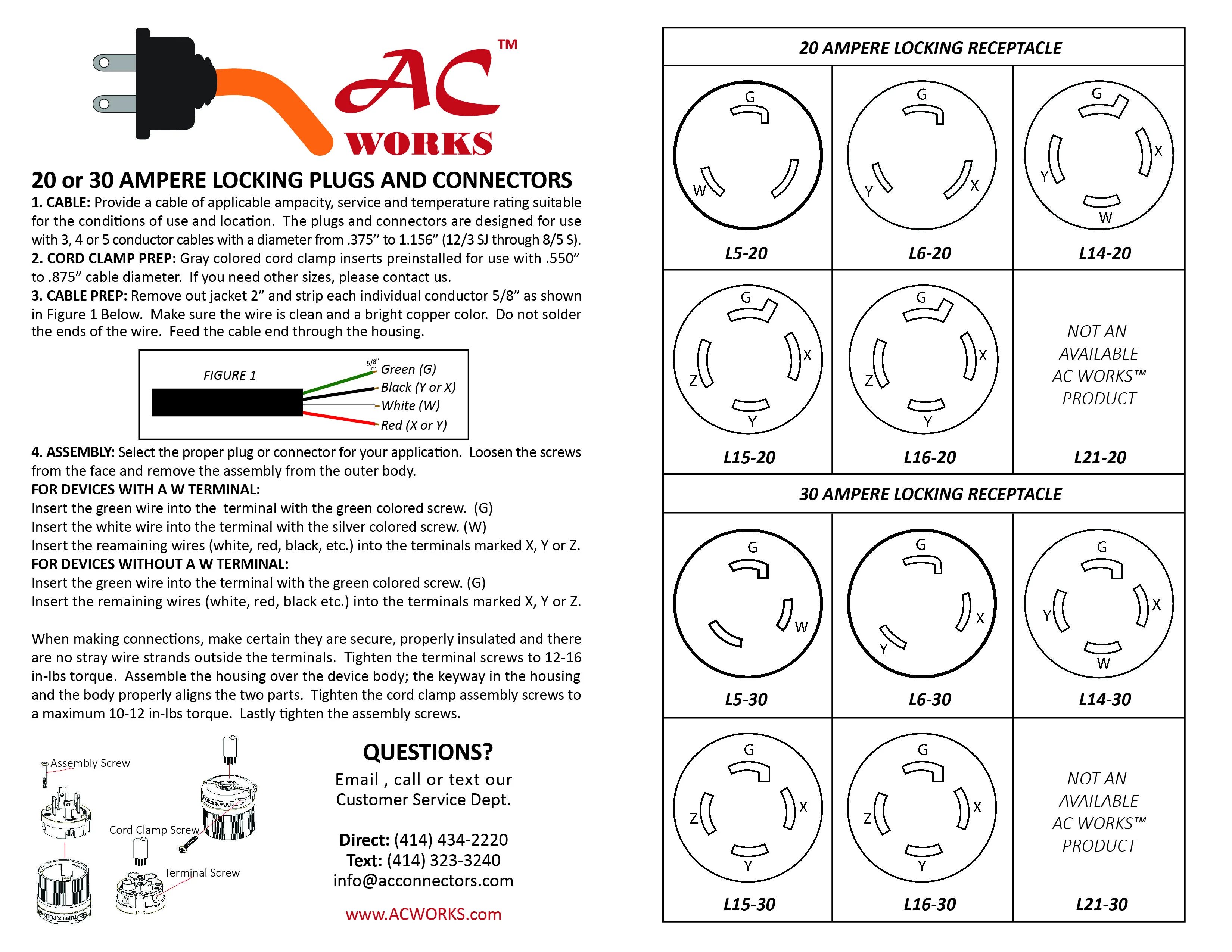 20 Amp Plug Wiring Diagram Easy Wiring