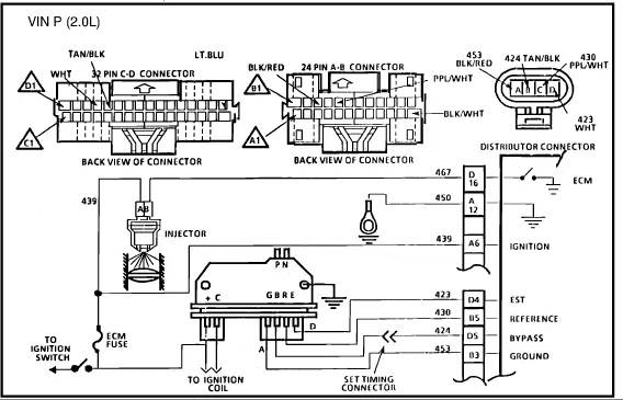 2000 Chevy Cavalier Ignition Wiring Diagram Wiring Diagram