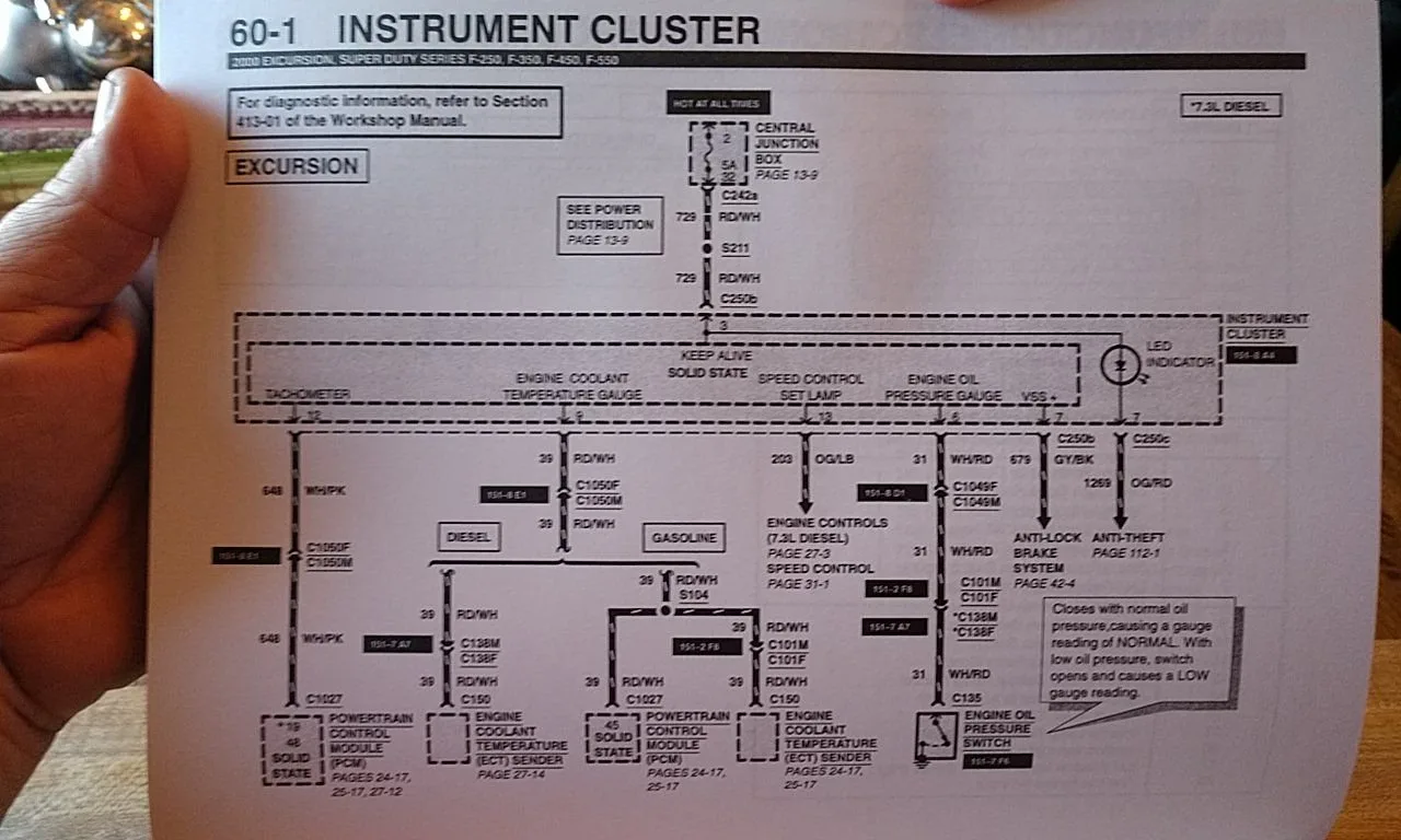 2000 Ford Excursion 6 8L V10 Pcm Wiring Diagram Ford Truck Enthusiasts Forums