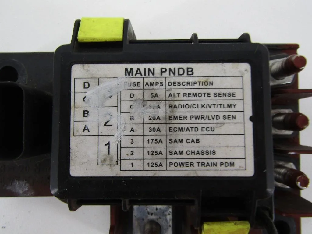 2000 Freightliner Fl60 Fuse Panel Diagram Wiring Diagram