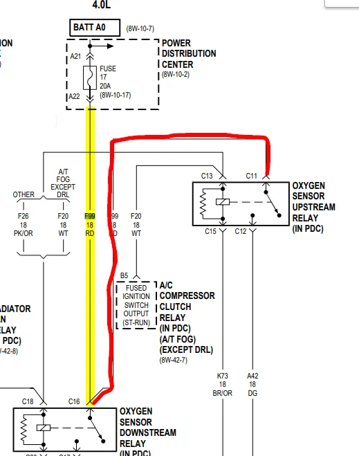 2000 Jeep Cherokee O2 Sensor Wiring Diagram Herbalard