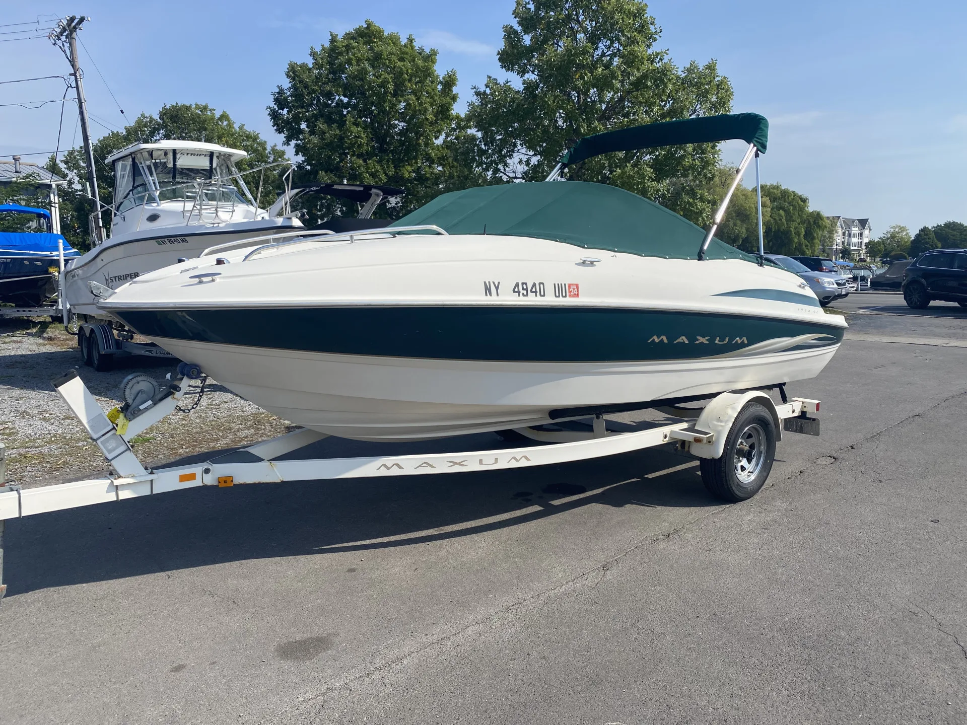 2000 Maxum 1900 Sc W 4 3L 190 Hp Mercruiser Sutters Marina