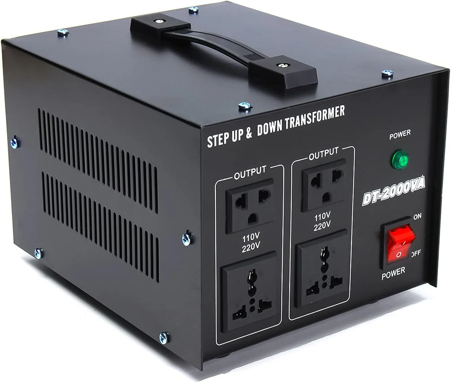 2000 Watt Stroomomvormer Voltage Converter 220 V Naar 110 V Step Up And Down Voltage Regulator