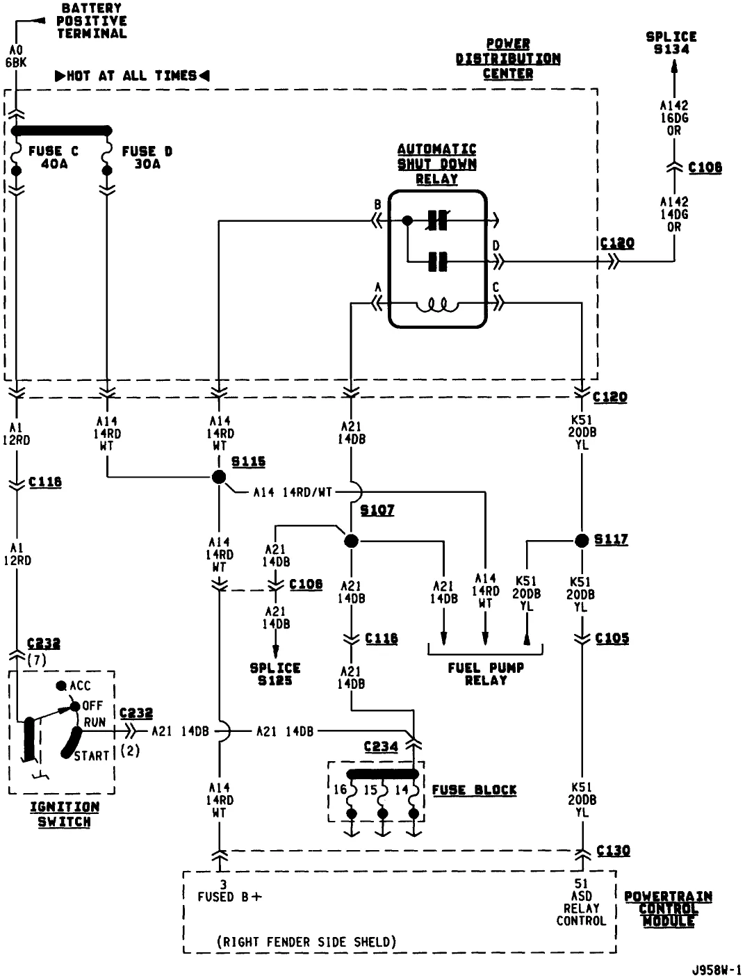 2001 Dodge Dakota Wiring Diagram Wiring Diagram