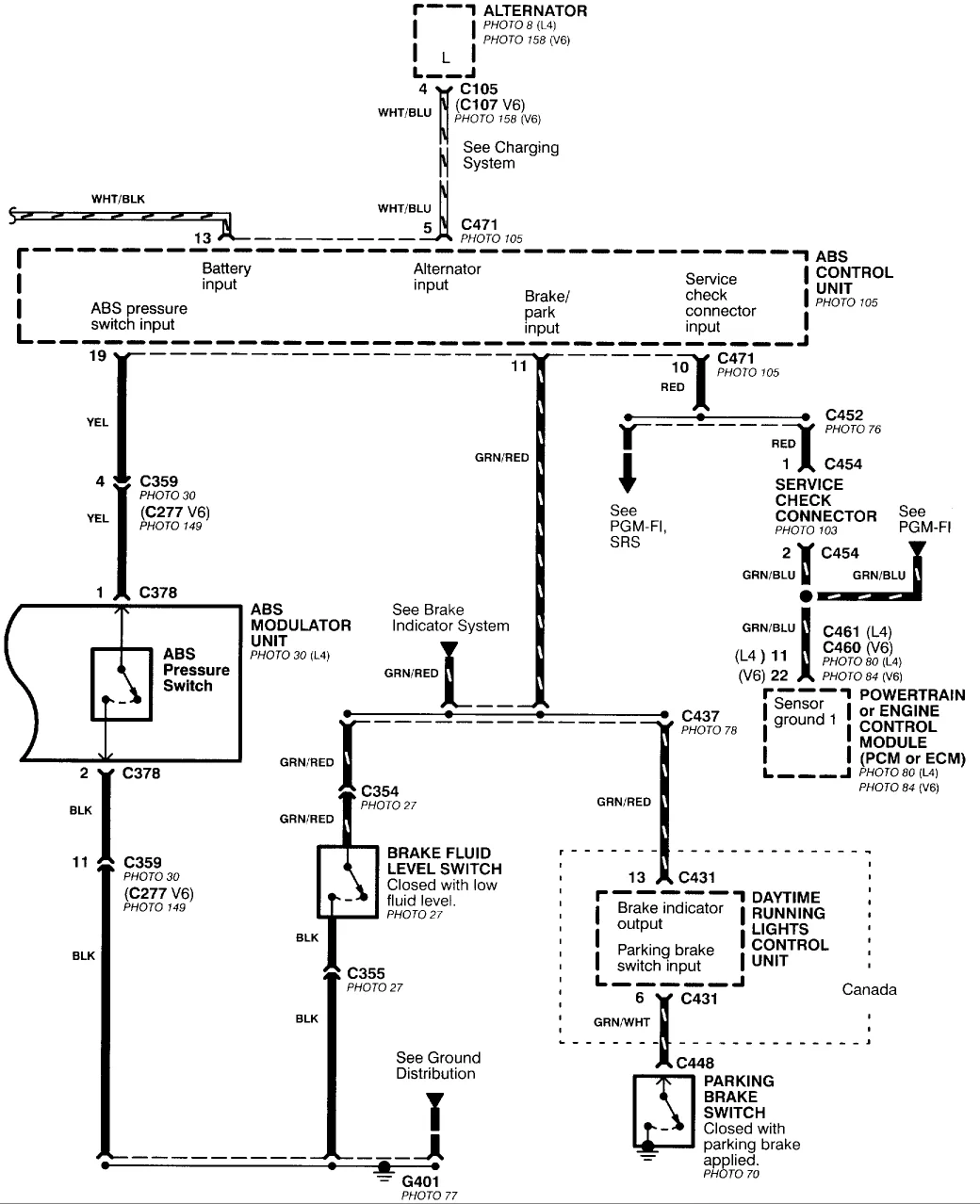 2001 Honda Accord Wiring Harness Diagram
